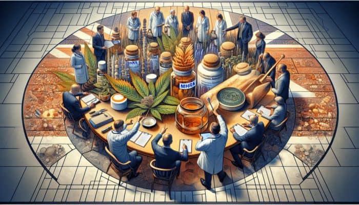 UK regulatory framework for herbal products, MHRA oversight, THR scheme ensures safety and efficacy.