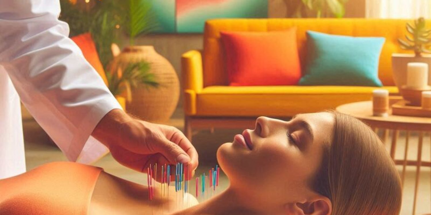 acupuncture session