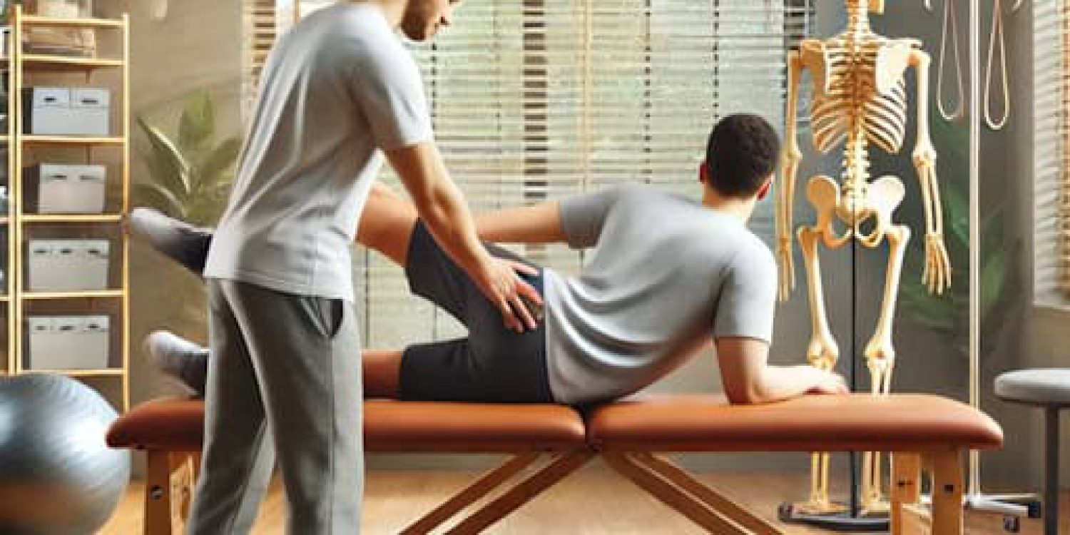 physical therapy session for chronic sciatica relief