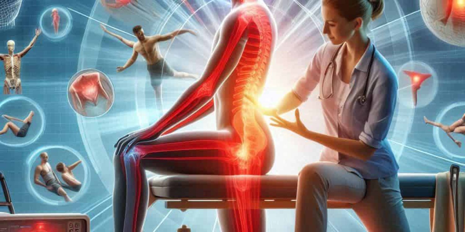 receiving red light therapy